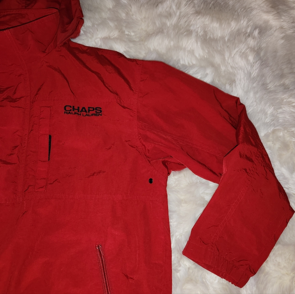 Used Chaps (Ralph Lauren) Pull Over Jacket - Picture 3 of 5